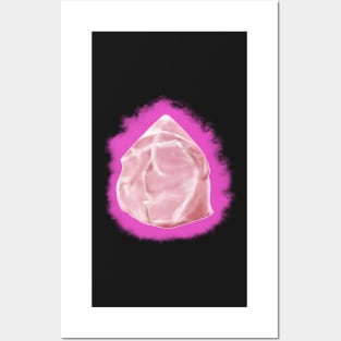 Rose Quartz Crystal Chakra and Meaning Posters and Art